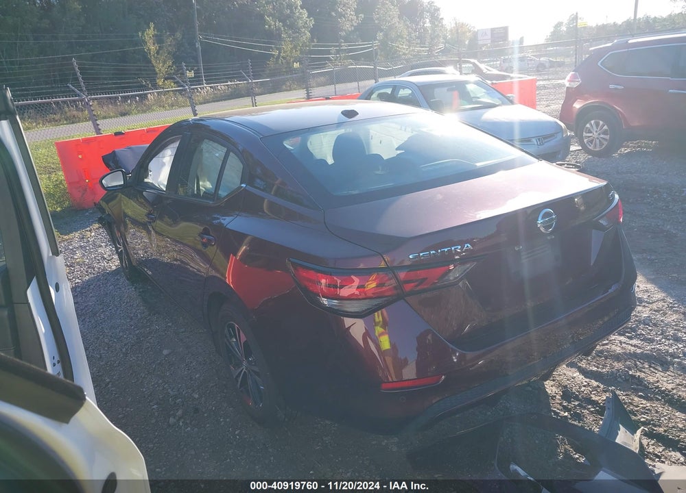 2022 NISSAN SENTRA SV XTRONIC CVT VIN: 3N1AB8CV1NY217965