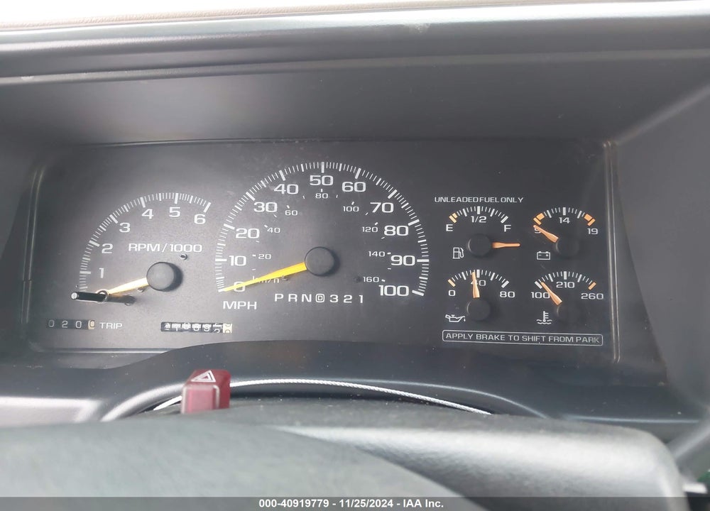 2000 CHEVROLET TAHOE Z71 VIN: 1GNEK13R7YR107349