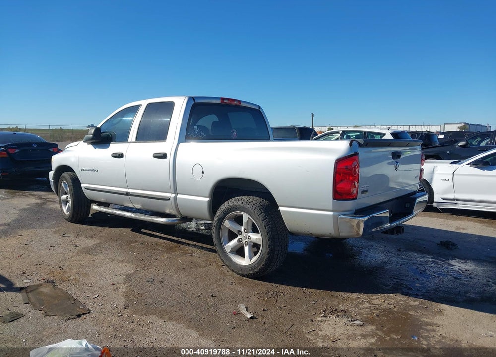 2007 DODGE RAM 1500 SLT VIN: 1D7HA18P07S256814