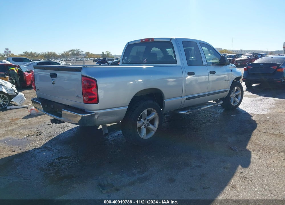 2007 DODGE RAM 1500 SLT VIN: 1D7HA18P07S256814