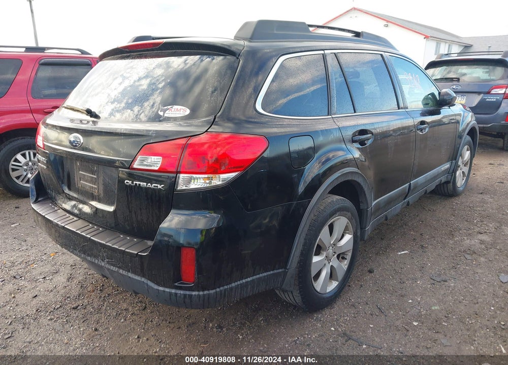 2010 SUBARU OUTBACK 2.5I LIMITED VIN: 4S4BRCKCXA3336242
