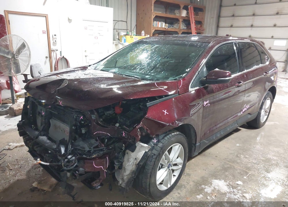 2017 FORD EDGE SEL VIN: 2FMPK4J83HBB02886