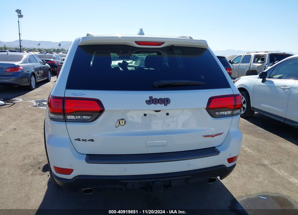2018 JEEP GRAND CHEROKEE TRAILHAWK 4X4 VIN: 1C4RJFLG5JC113474