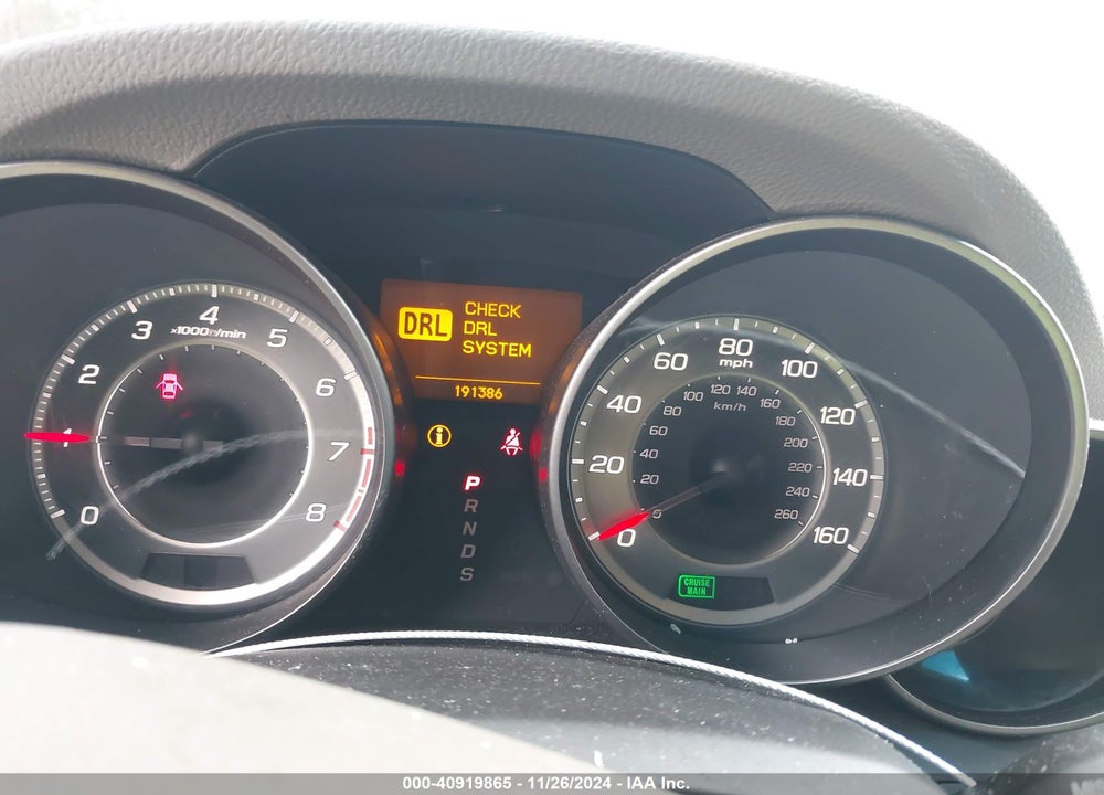2012 ACURA MDX VIN: 2HNYD2H29CH538215