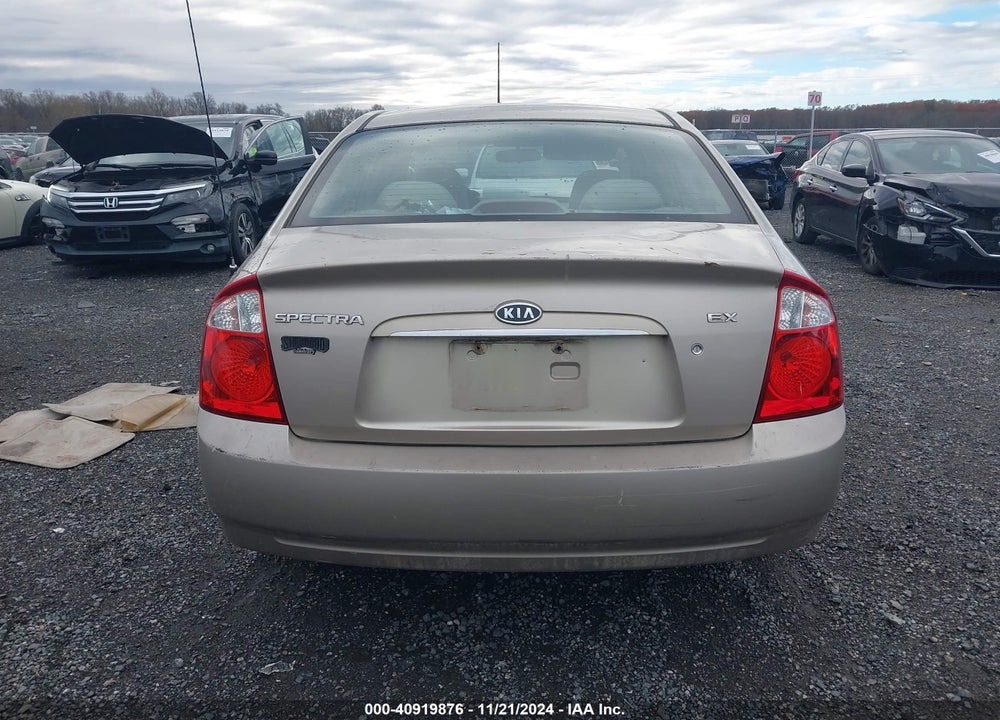 2005 KIA SPECTRA EX/LX/SX VIN: KNAFE121755132252