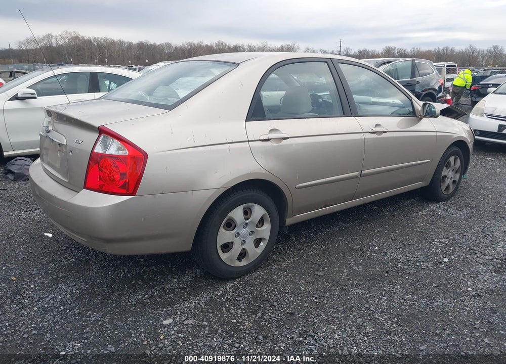 2005 KIA SPECTRA EX/LX/SX VIN: KNAFE121755132252