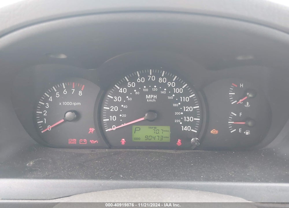 2005 KIA SPECTRA EX/LX/SX VIN: KNAFE121755132252