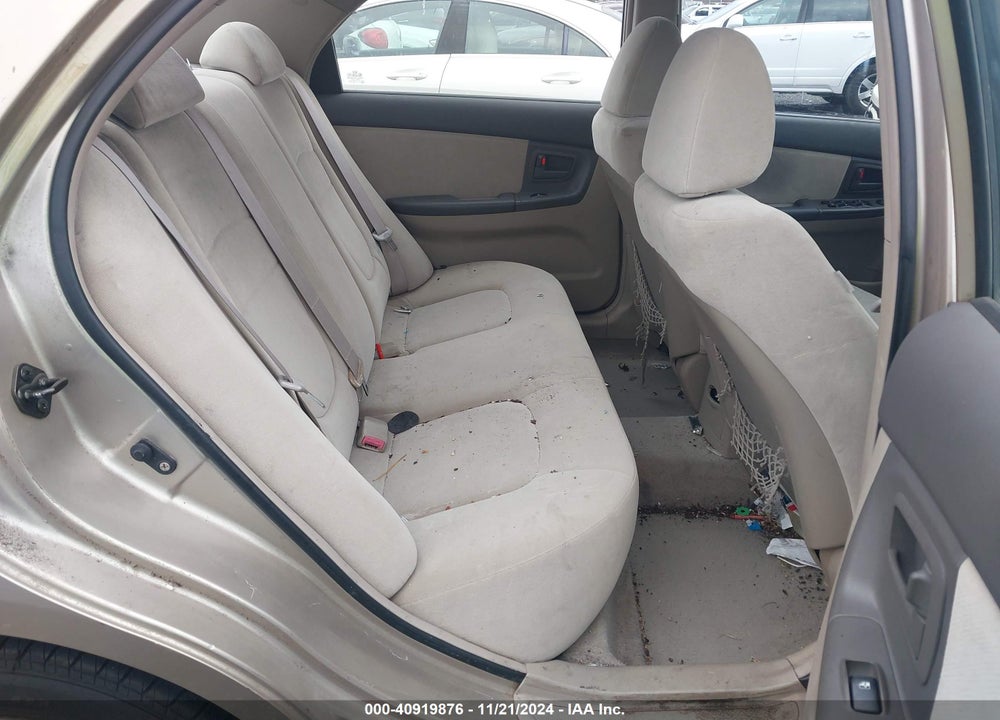 2005 KIA SPECTRA EX/LX/SX VIN: KNAFE121755132252