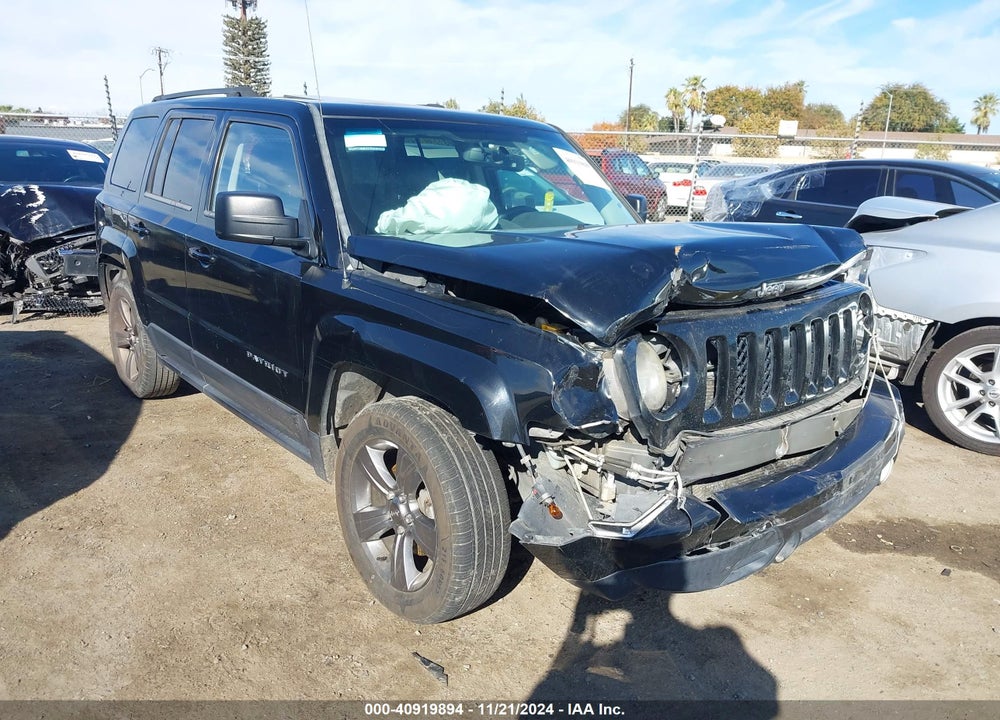2014 JEEP PATRIOT HIGH ALTITUDE VIN: 1C4NJPFA2ED662688