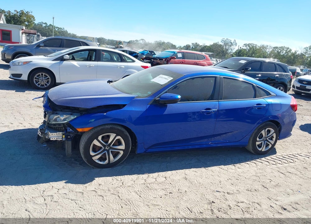 2017 HONDA CIVIC LX VIN: 19XFC2F53HE064360