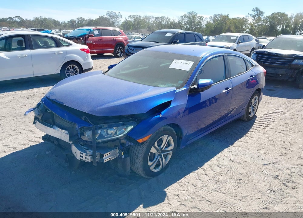 2017 HONDA CIVIC LX VIN: 19XFC2F53HE064360