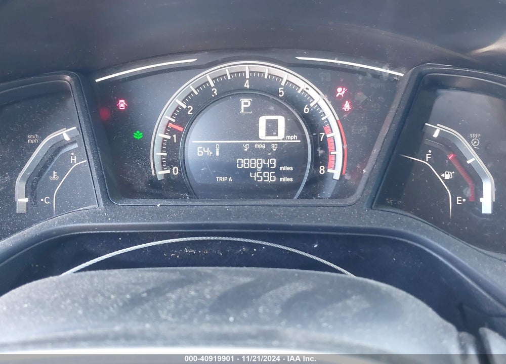 2017 HONDA CIVIC LX VIN: 19XFC2F53HE064360