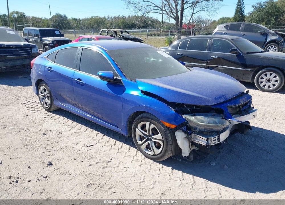 2017 HONDA CIVIC LX VIN: 19XFC2F53HE064360