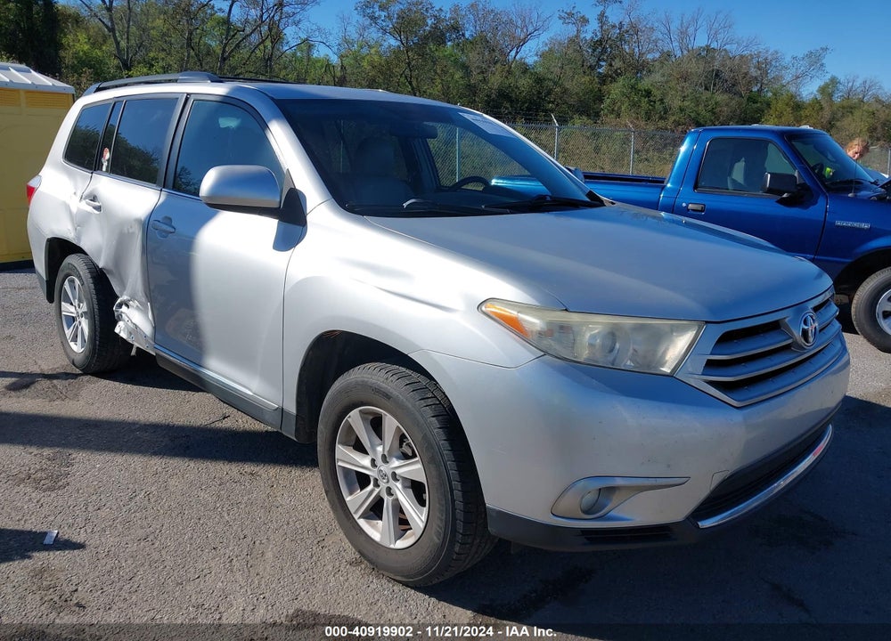 2013 TOYOTA HIGHLANDER BASE PLUS V6 VIN: 5TDZK3EH1DS138568