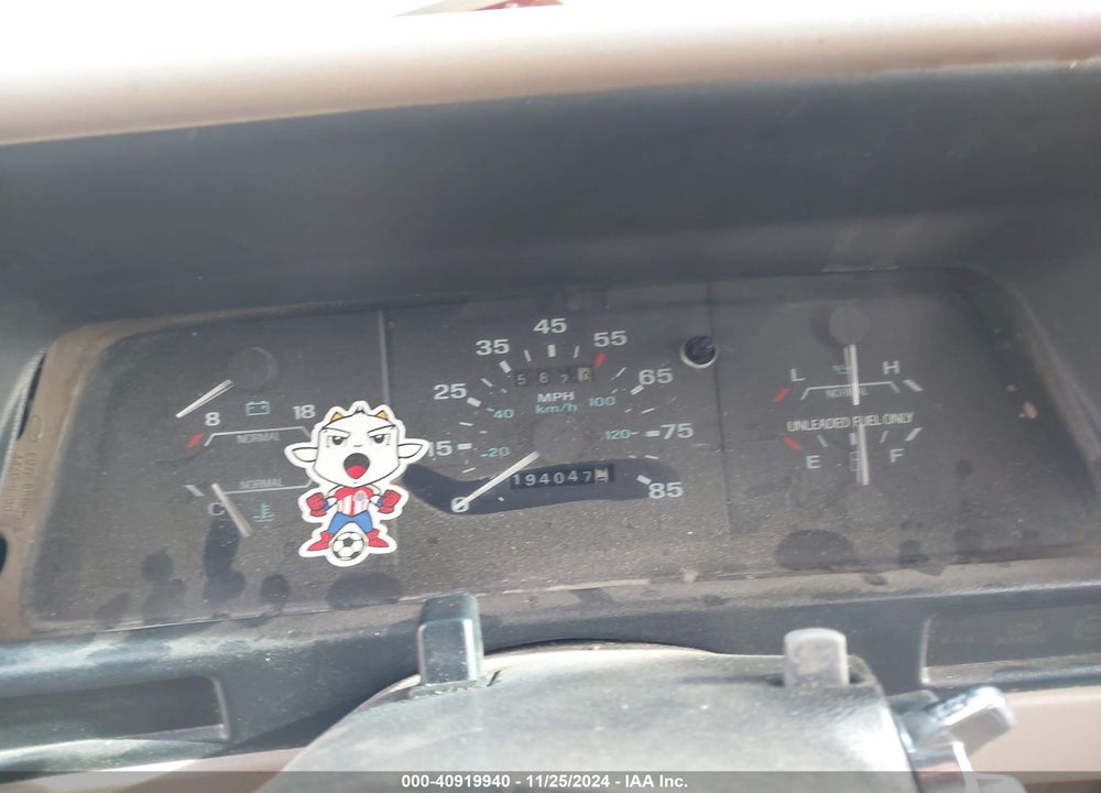 1994 FORD RANGER SUPER CAB VIN: 1FTCR14A7RPB82926