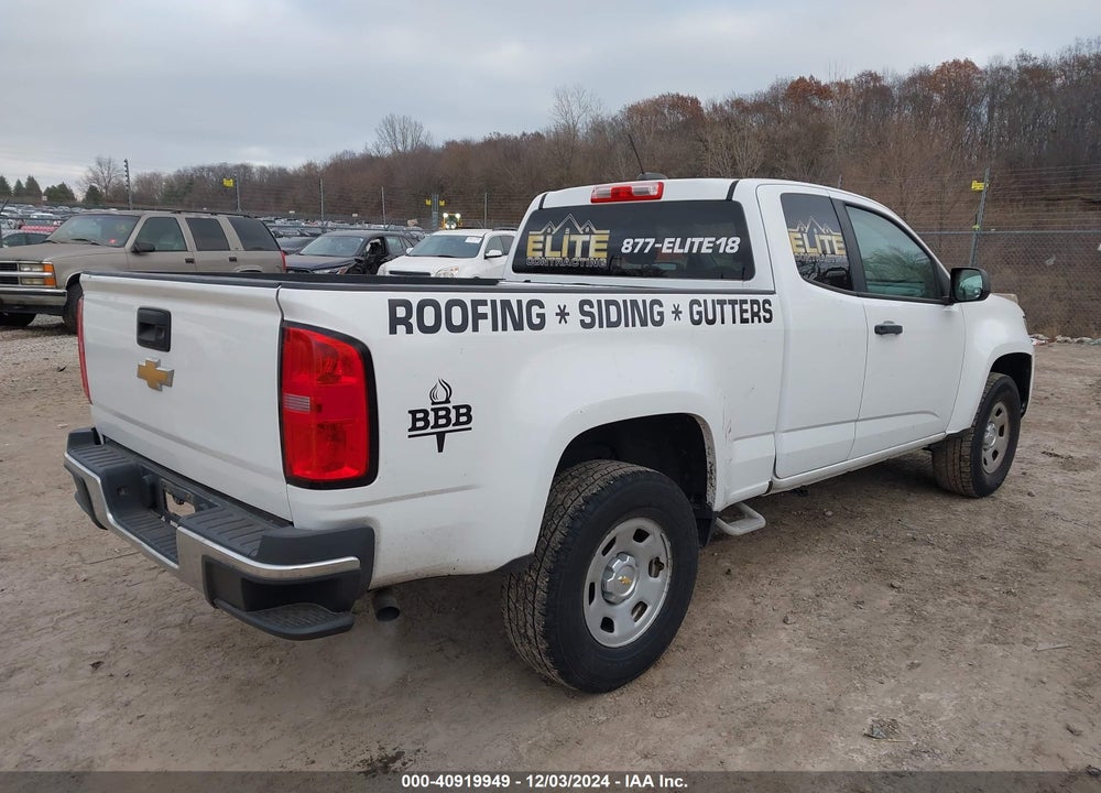 2016 CHEVROLET COLORADO WT VIN: 1GCHSBEAXG1390054