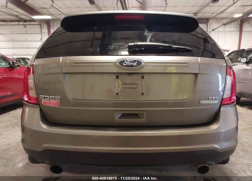2012 FORD EDGE SEL VIN: 2FMDK3J9XCBA58318