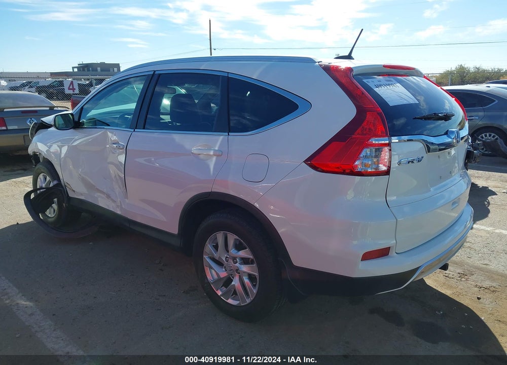 2015 HONDA CR-V EX-L VIN: 5J6RM3H73FL014104