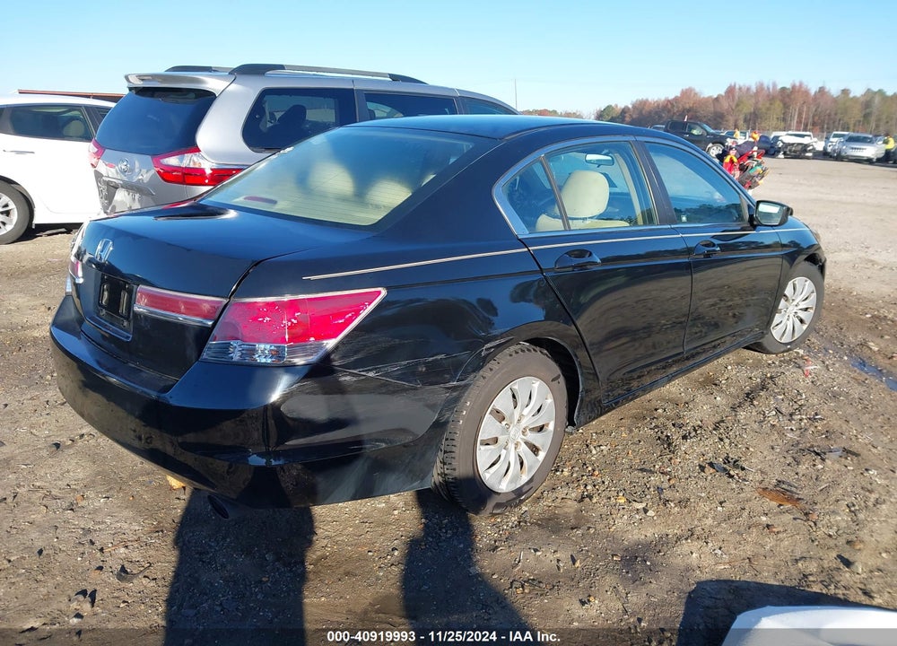 2012 HONDA ACCORD 2.4 LX VIN: 1HGCP2F35CA216027