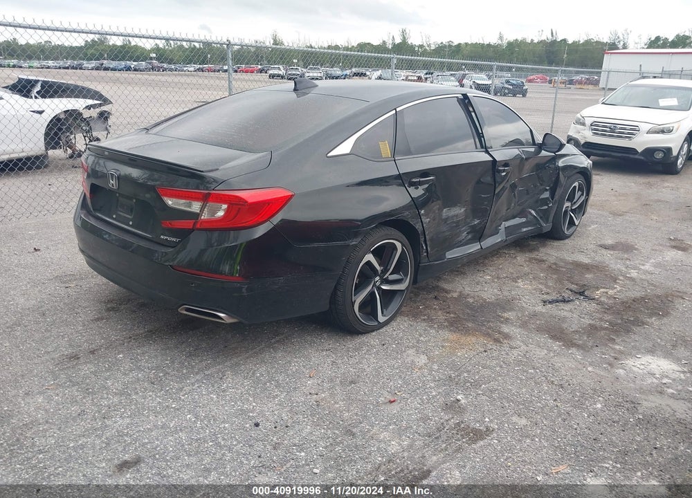 2018 HONDA ACCORD SPORT VIN: 1HGCV1F36JA207396
