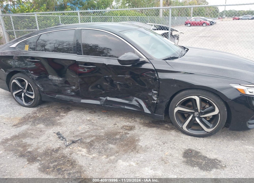 2018 HONDA ACCORD SPORT VIN: 1HGCV1F36JA207396