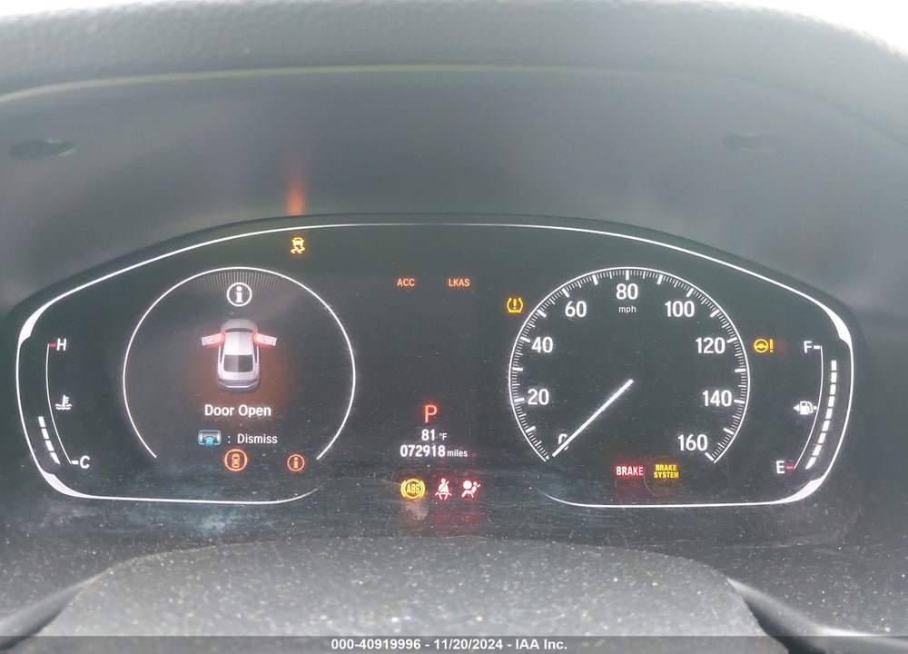 2018 HONDA ACCORD SPORT VIN: 1HGCV1F36JA207396
