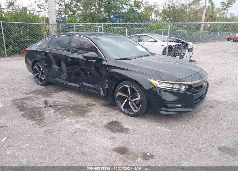 2018 HONDA ACCORD SPORT VIN: 1HGCV1F36JA207396