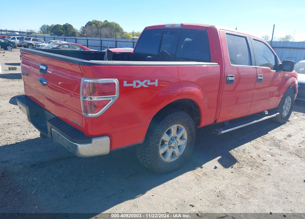 2013 FORD F-150 XLT VIN: 1FTFW1EF3DKF91124