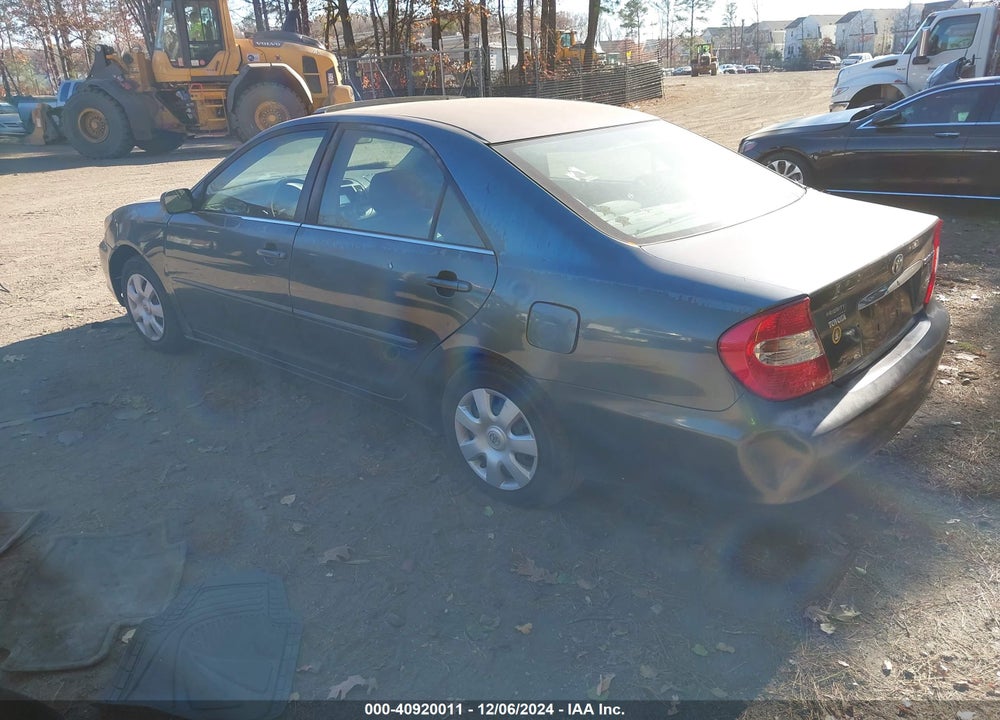 2002 TOYOTA CAMRY LE VIN: 4T1BE32K02U604441