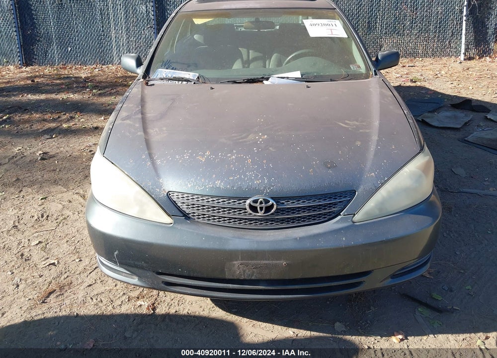 2002 TOYOTA CAMRY LE VIN: 4T1BE32K02U604441