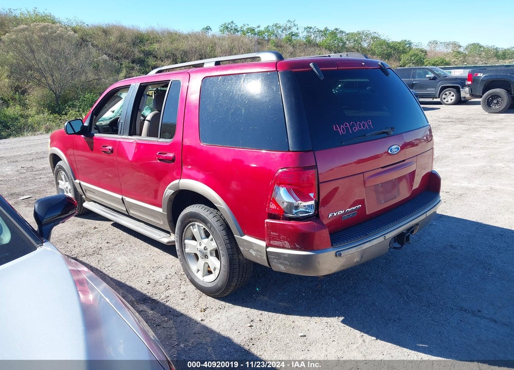 2003 FORD EXPLORER EDDIE BAUER VIN: 1FMZU64K63UA43521
