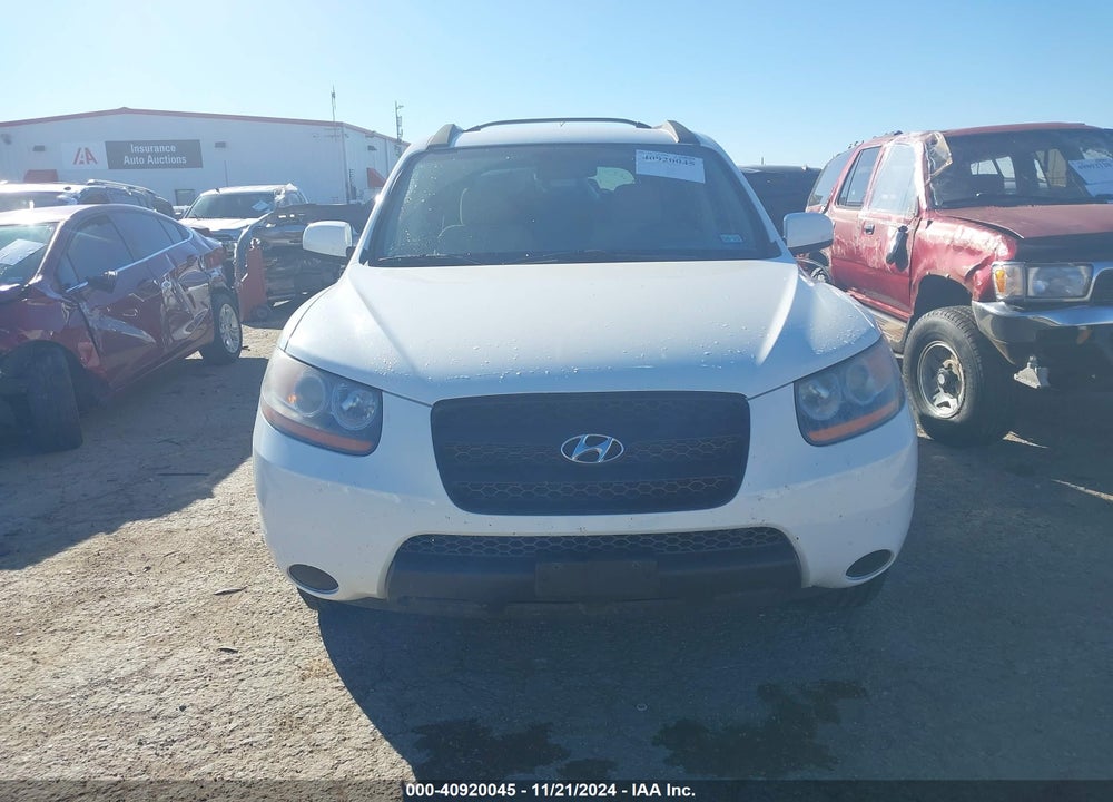 2008 HYUNDAI SANTA FE GLS VIN: 5NMSG13D38H174990