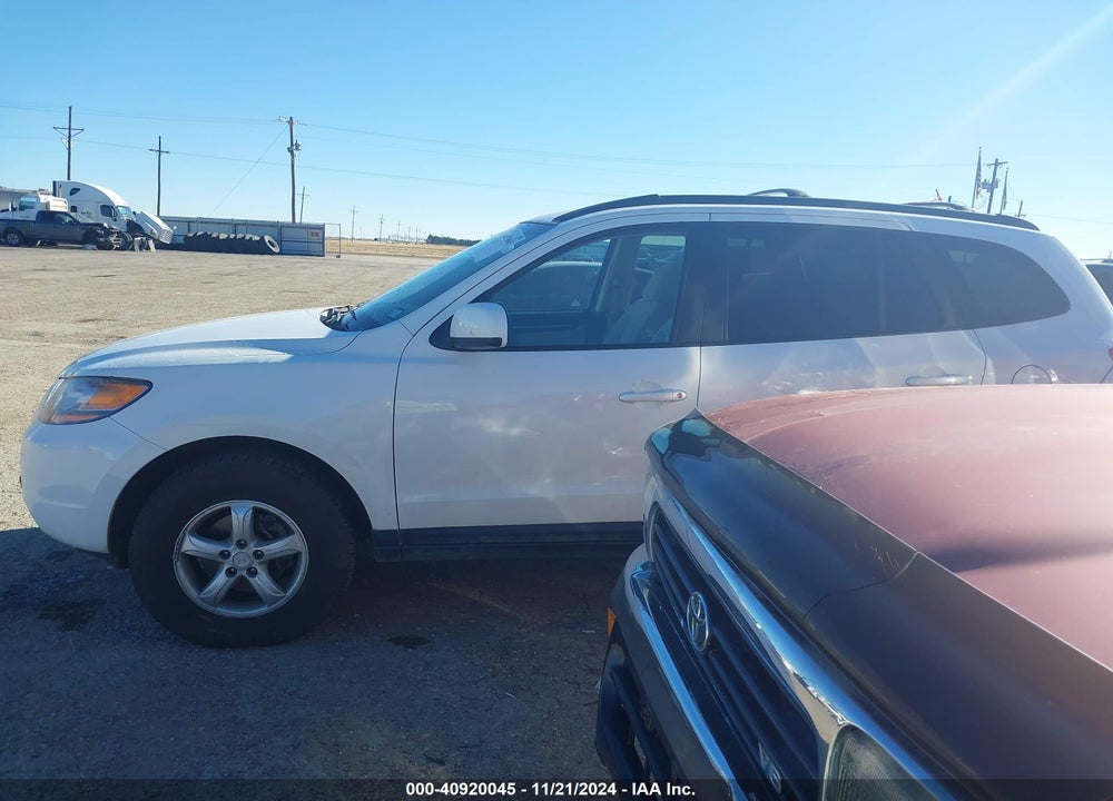 2008 HYUNDAI SANTA FE GLS VIN: 5NMSG13D38H174990