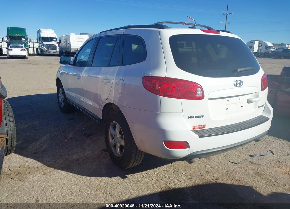 2008 HYUNDAI SANTA FE GLS VIN: 5NMSG13D38H174990