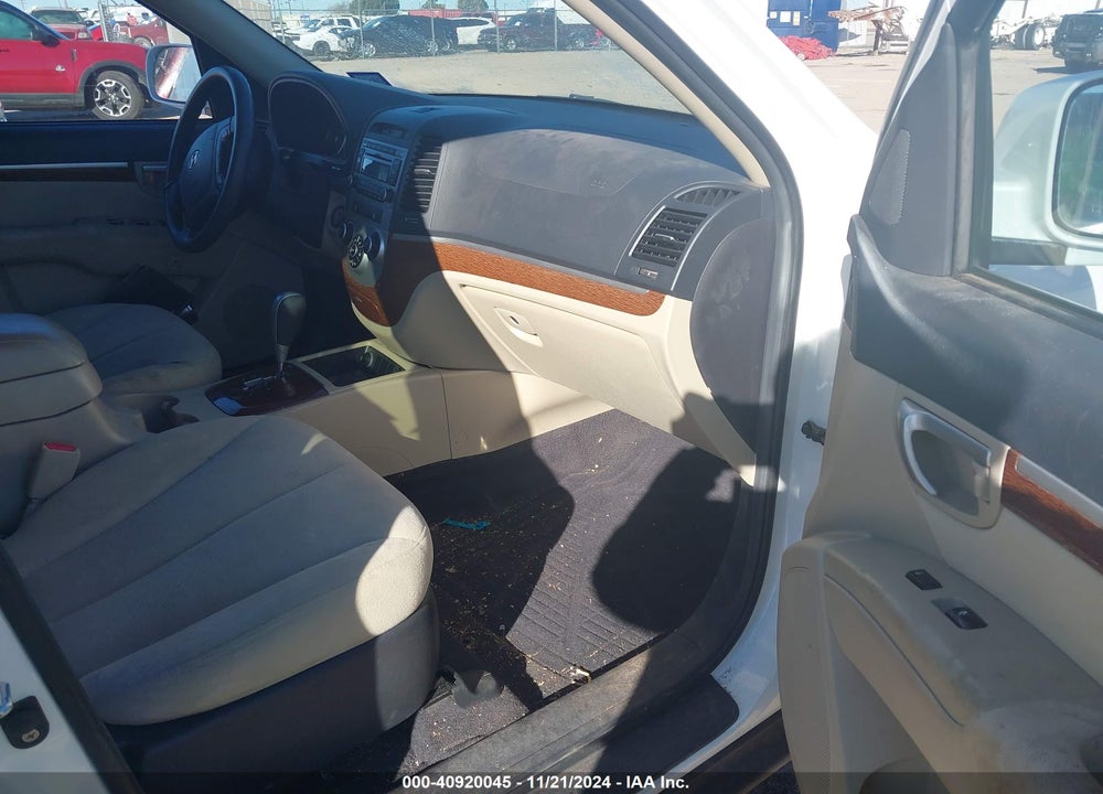 2008 HYUNDAI SANTA FE GLS VIN: 5NMSG13D38H174990