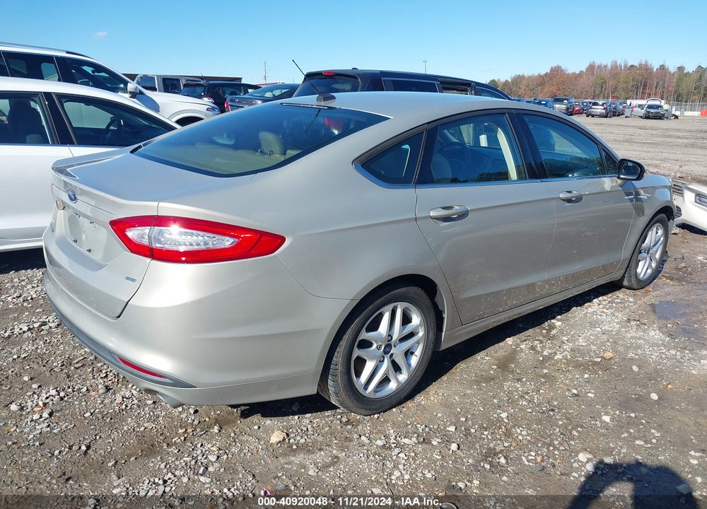2015 FORD FUSION SE VIN: 3FA6P0H71FR250983