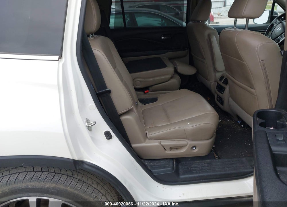 2017 HONDA PILOT ELITE VIN: 5FNYF6H0XHB092899