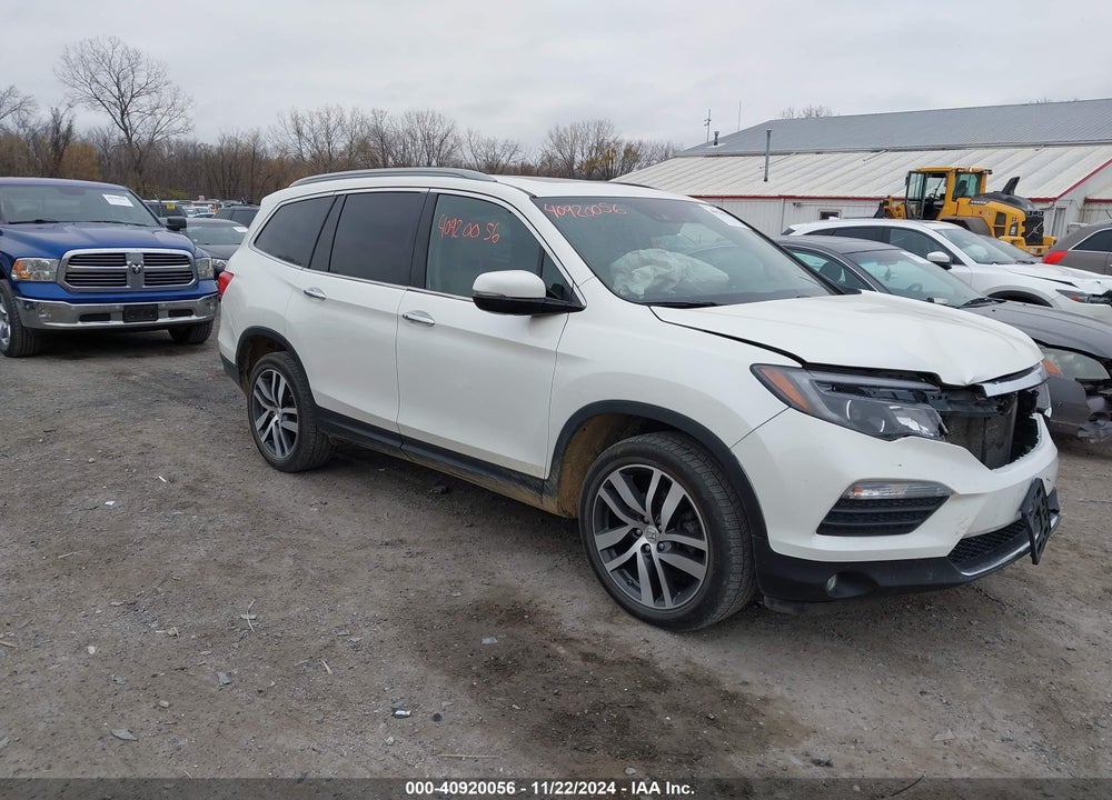 2017 HONDA PILOT ELITE VIN: 5FNYF6H0XHB092899