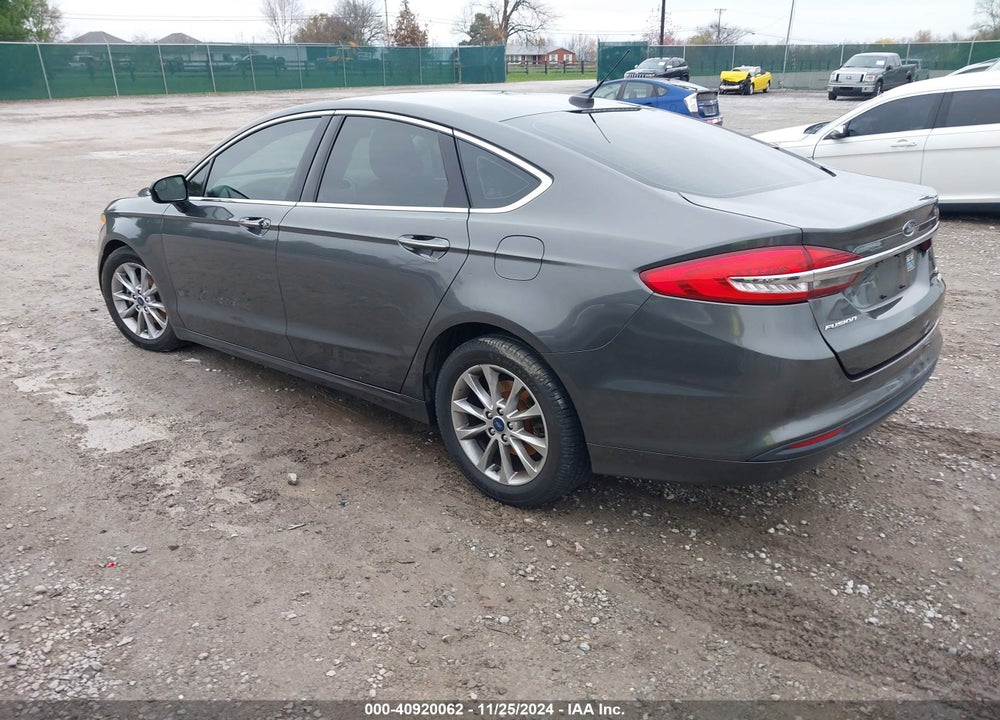 2017 FORD FUSION SE VIN: 3FA6P0HD4HR124464