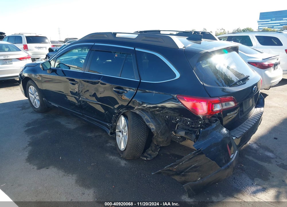 2017 SUBARU OUTBACK 2.5I PREMIUM VIN: 4S4BSAFC9H3423904