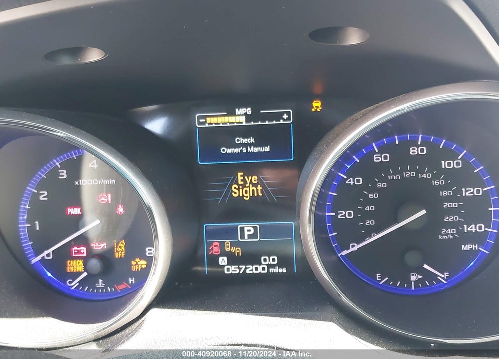 2017 SUBARU OUTBACK 2.5I PREMIUM VIN: 4S4BSAFC9H3423904