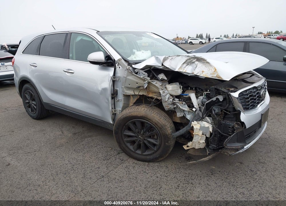 2020 KIA SORENTO 3.3L LX VIN: 5XYPG4A56LG617901