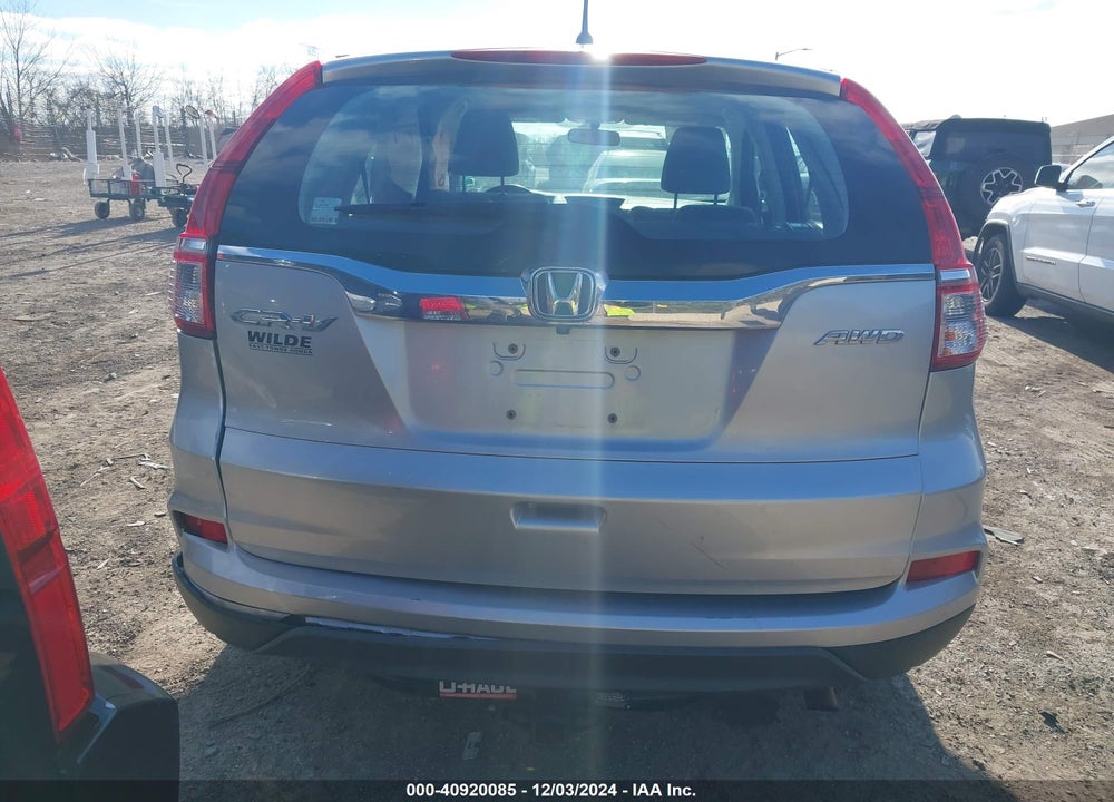 2016 HONDA CR-V LX VIN: 5J6RM4H35GL083803