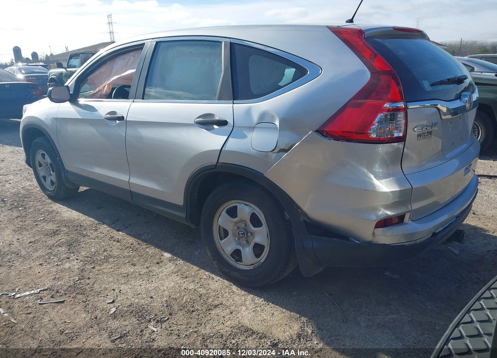 2016 HONDA CR-V LX VIN: 5J6RM4H35GL083803