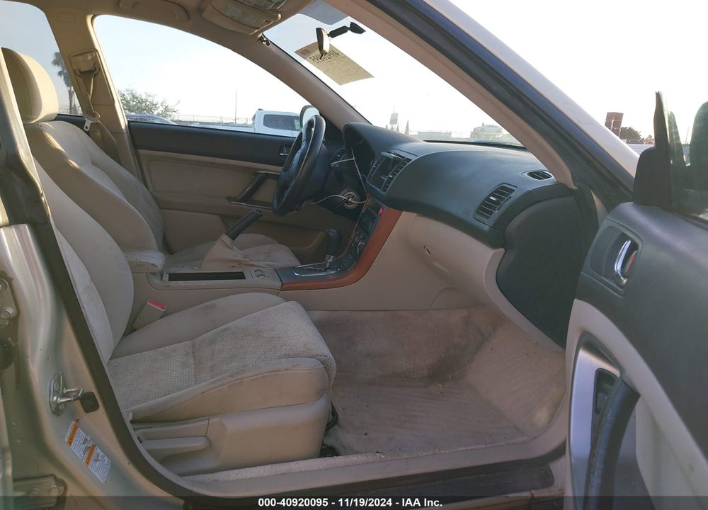 2005 SUBARU OUTBACK 2.5I VIN: 4S4BP61C857344413
