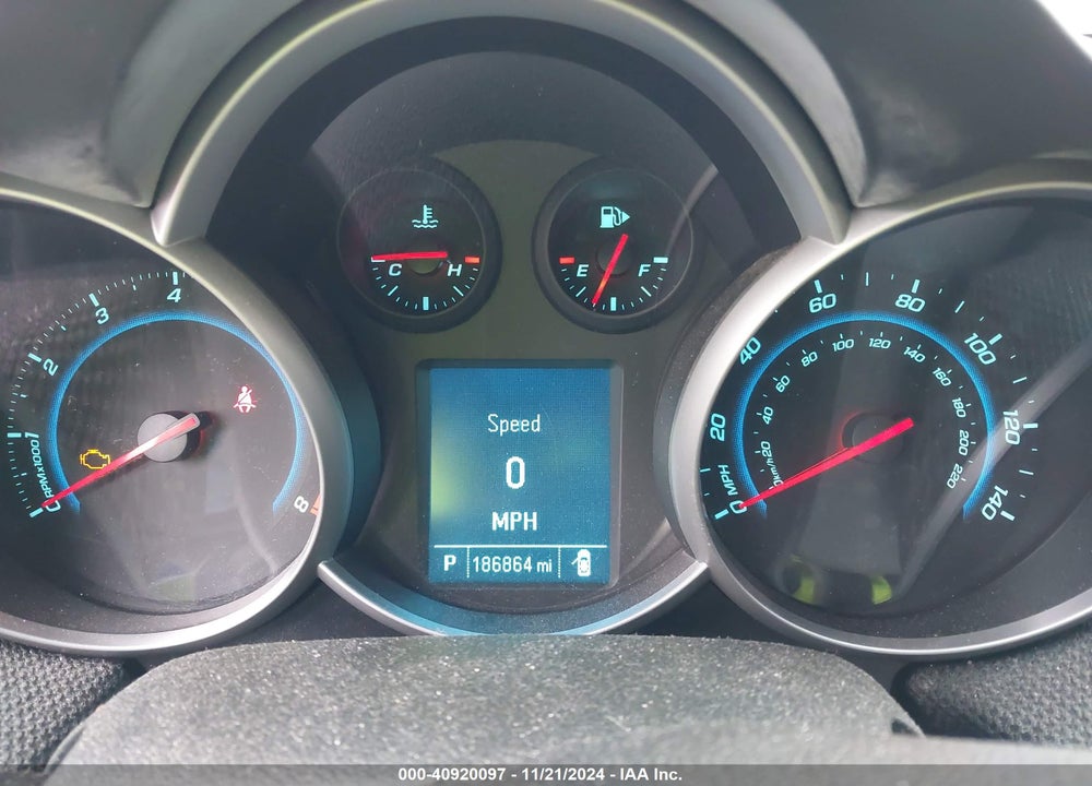 2012 CHEVROLET CRUZE ECO VIN: 1G1PJ5SC8C7273613