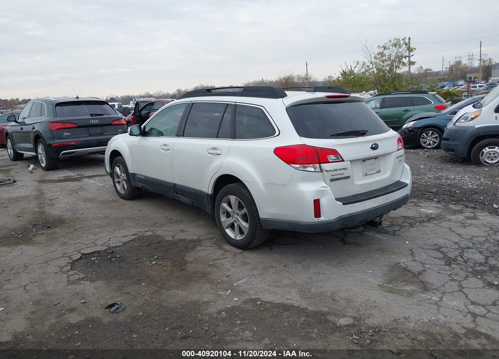 2013 SUBARU OUTBACK 2.5I LIMITED VIN: 4S4BRBJC4D3222267