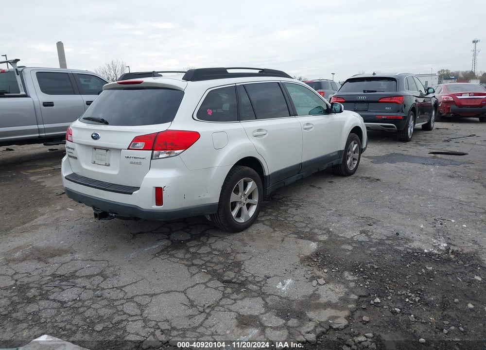 2013 SUBARU OUTBACK 2.5I LIMITED VIN: 4S4BRBJC4D3222267