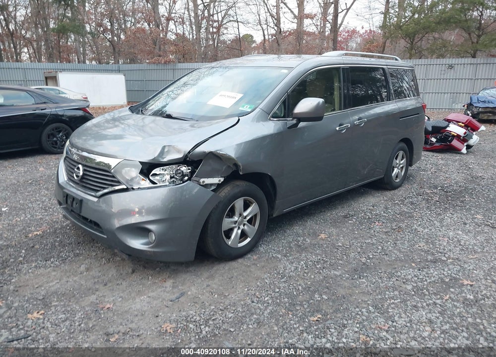 2016 NISSAN QUEST PLATINUM/S/SL/SV VIN: JN8AE2KP1G9154576
