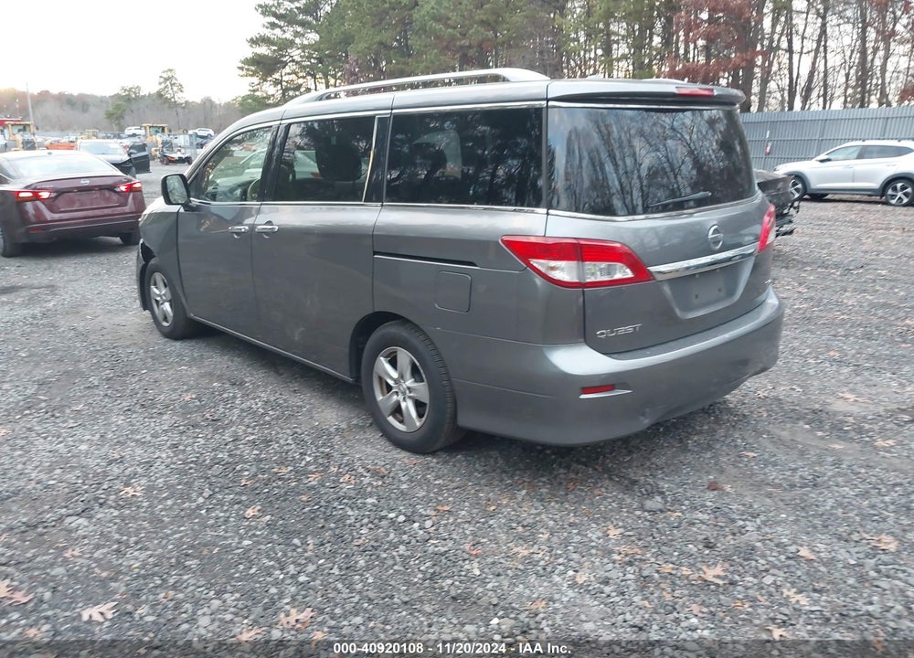 2016 NISSAN QUEST PLATINUM/S/SL/SV VIN: JN8AE2KP1G9154576